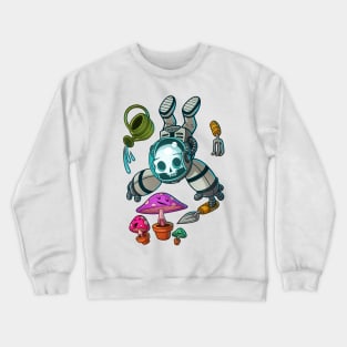 skull astronaut nr3 Crewneck Sweatshirt